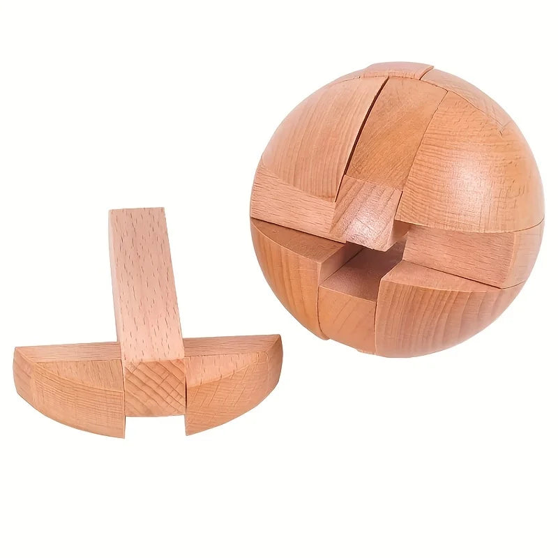 Wooden Kongming Lock