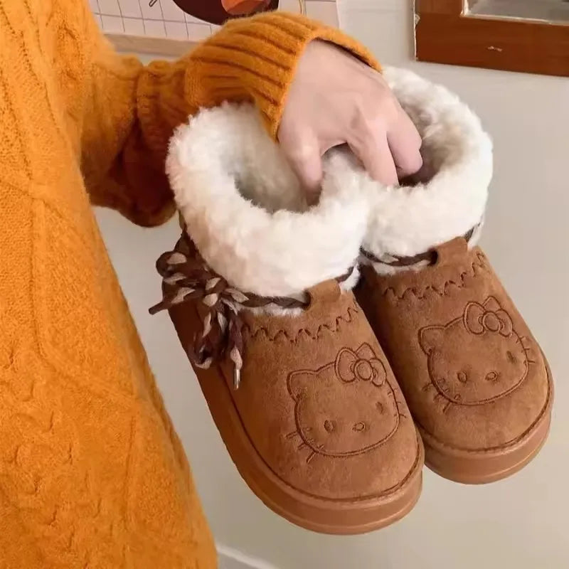 Hello Kitty Cozy Winter Snow Boots