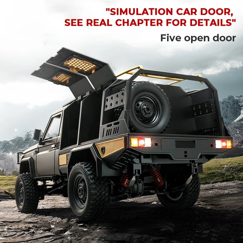 ZWN MN82 / MN82S 1:12 Full-Scale RC Pickup Truck – 4WD Off-Road Climbing Car
