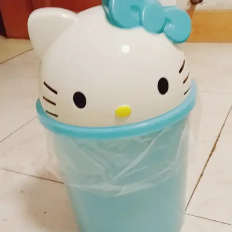 Cute Hello Kitty Trash Bin