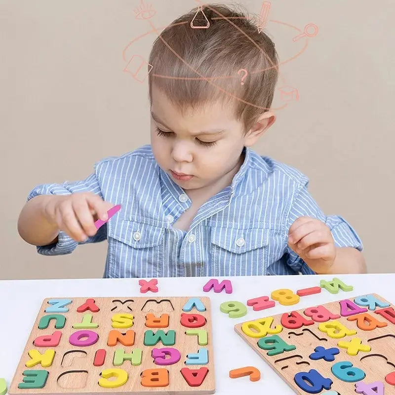 Alphabet & Number Puzzle