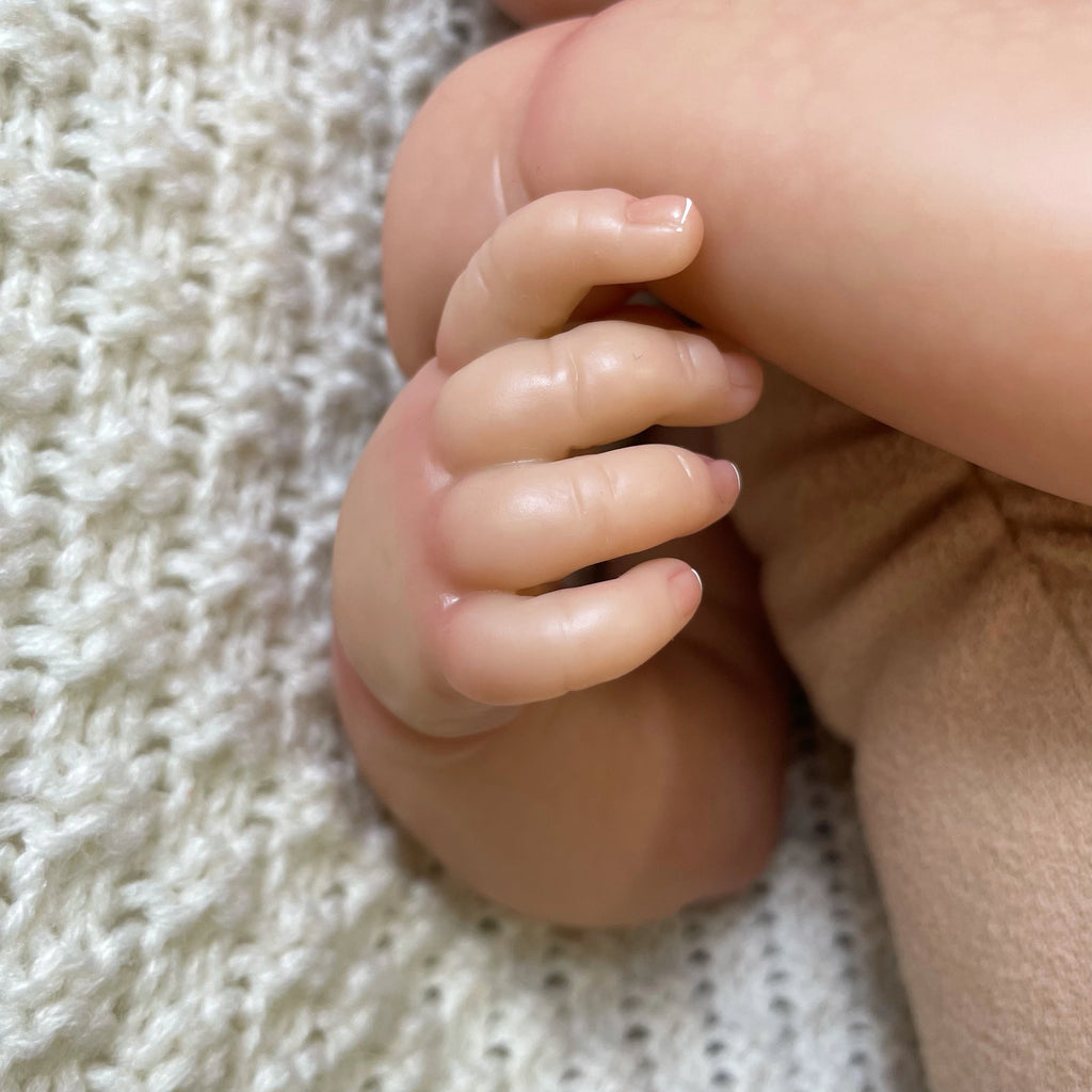 50CM Realistic Bebe Reborn Doll – Handmade LouLou Silicone & Vinyl Baby Doll for Girls