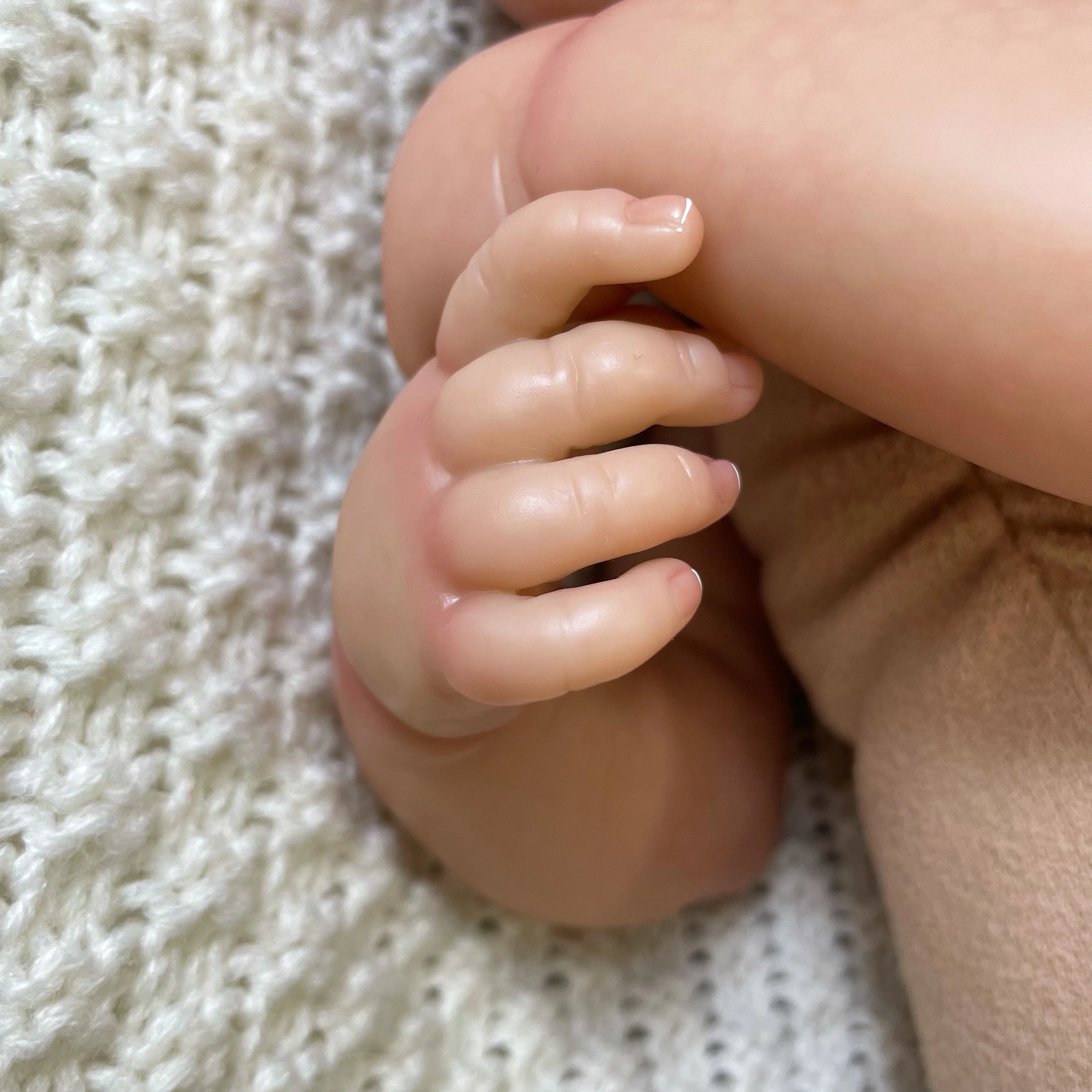 50CM Realistic Bebe Reborn Doll – Handmade LouLou Silicone & Vinyl Baby Doll for Girls