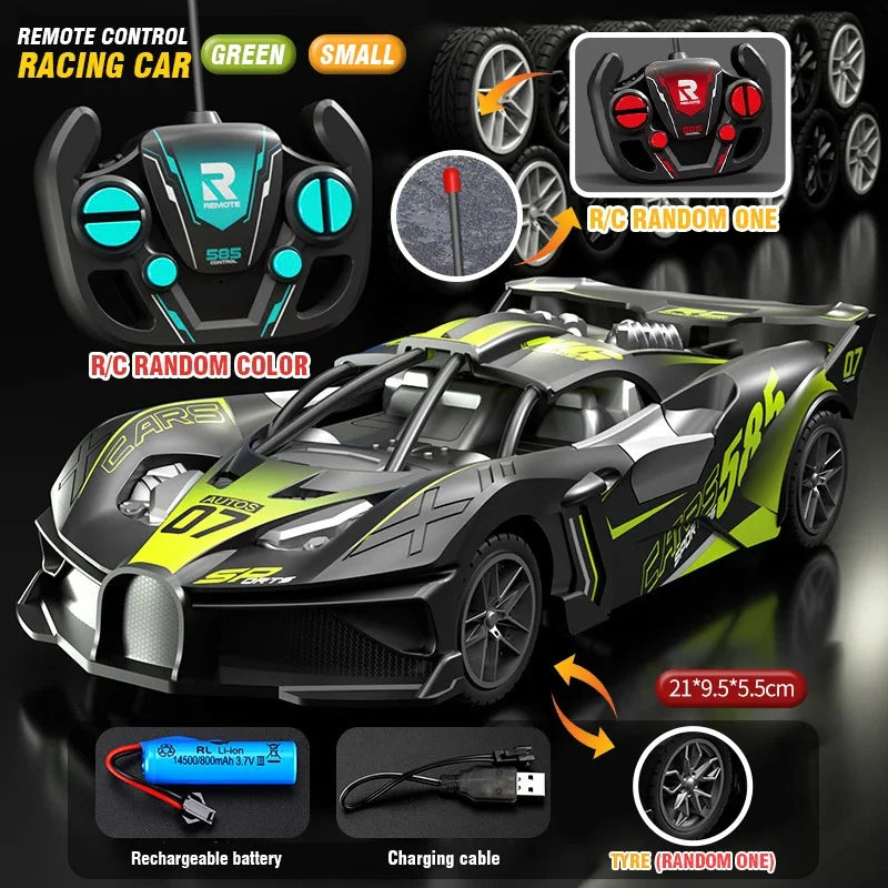 1/18 RC High-Speed Drift Sport Car – Remote Control Racing Vehicle