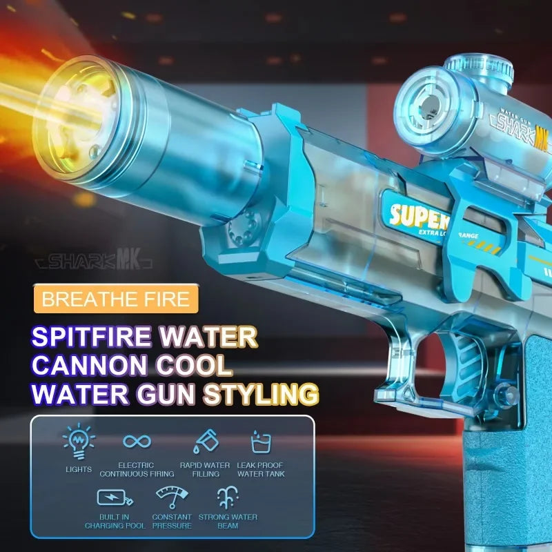 LED Electric Water Blaster – Light-Up Summer Action